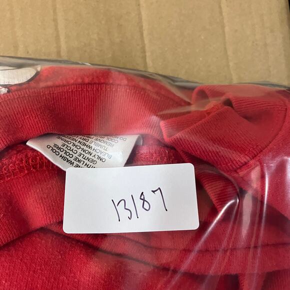 Looney Tunes Sweatshirt Mens 3XL Red Graphic Pullover Marvin Taz Tweety - Picture 7 of 7